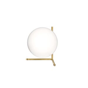 Lampe à poser - IC T2 Laiton, verre soufflé Diam 30cm x H 35cm Laiton