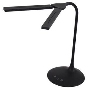 Lampe à Led Alba Ledtwin sans fil - en ABS - recharge USB - tête 34 cm - H36 cm, socle 18 cm - noir - Publicité