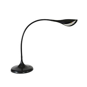Lampe LED Alba Arum en ABS noir - Publicité