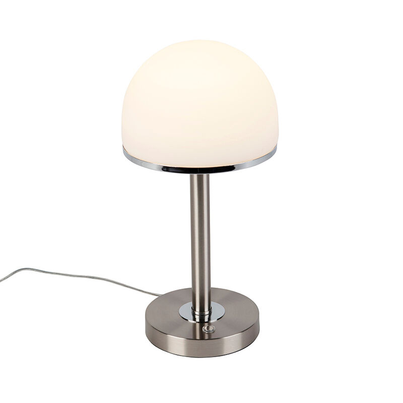 Trio Leuchten Lampe de table vintage en acier incl. LED par contact - Bauhaus