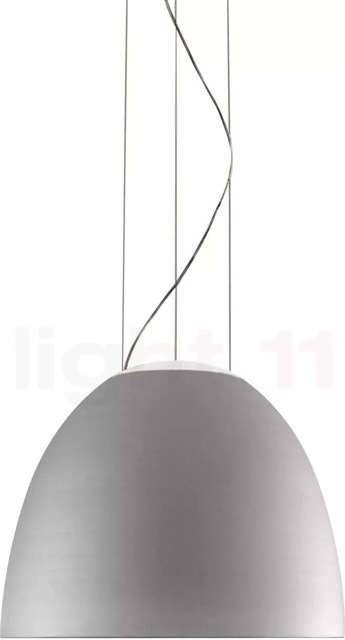 Artemide Nur Suspension, gris aluminium