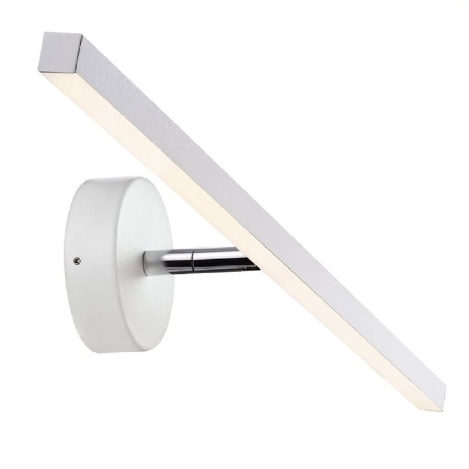 Nordlux Applique LED de salle de bain métal blanc L60cm