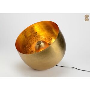 Lampe de table Samuel dorée Grand modèle -  Rond Métal Amadeus