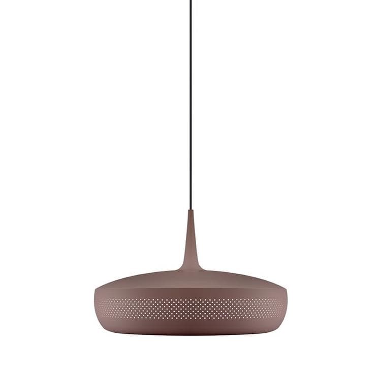 Umage (Vita Copenhagen) Suspension Umage (Vita Copenhagen) CLAVA DINE-Suspension Métal Ø43cm + Câble Noir 2,1m Marron