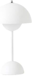 Lampe à poser & Tradition FLOWERPOT VP9-Lampe à poser sans fil avec variateur tactile H29.5cm Blanc