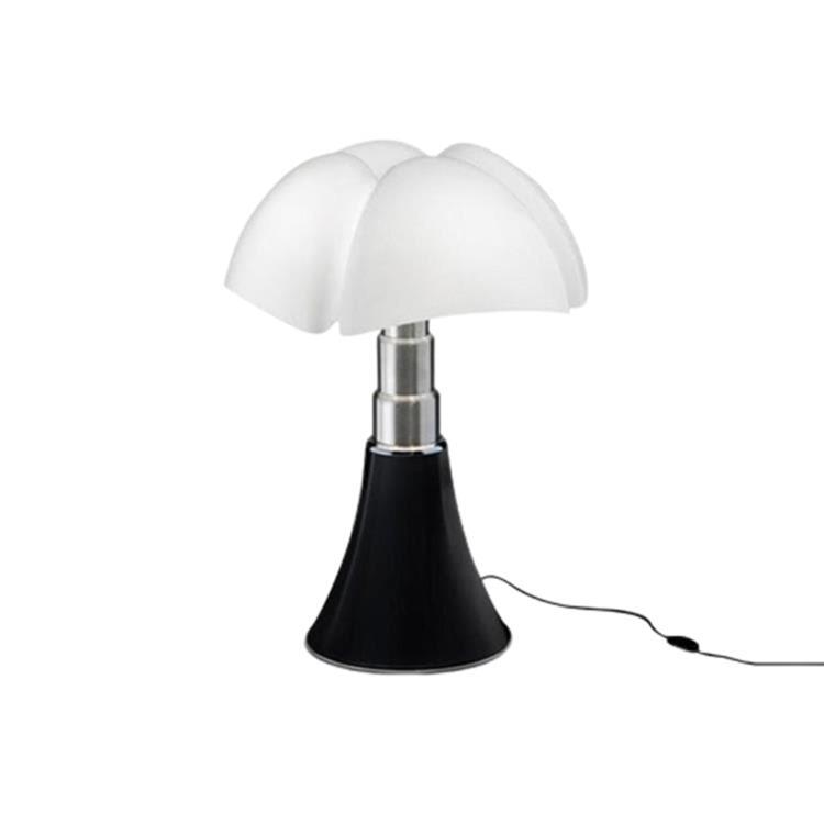 Lampe à poser Martinelli Luce MINI PIPISTRELLO-Lampe LED avec Variateur H35cm Noir