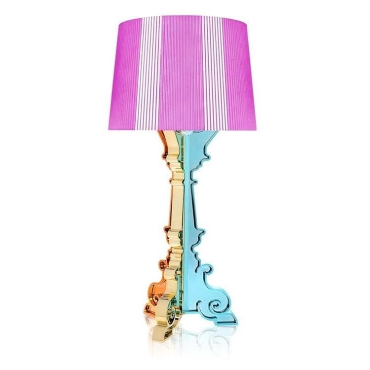 Kartell Lampe à poser Kartell BOURGIE-Lampe à poser H68-78cm Rose