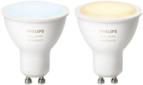 Refurbished: Philips Hue White Ambiance (2 x GU10)
