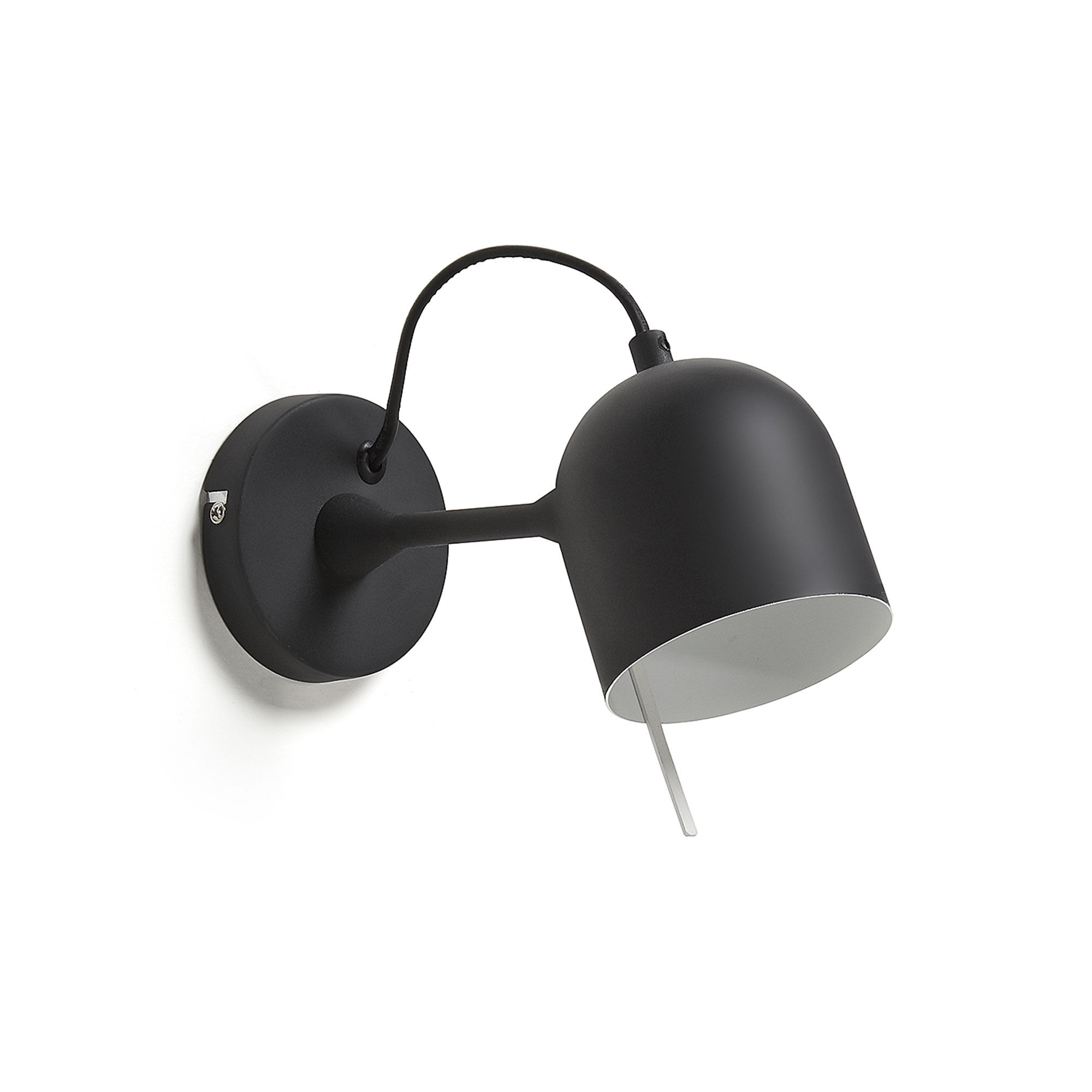 Kave Home Lucilla wall lamp black