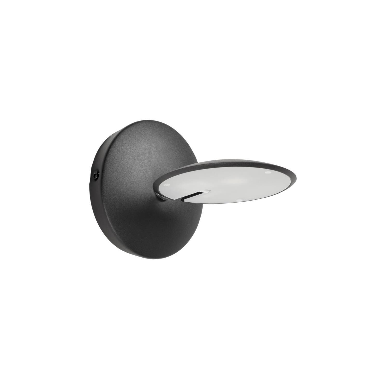 Kave Home Tannsy black wall lamp