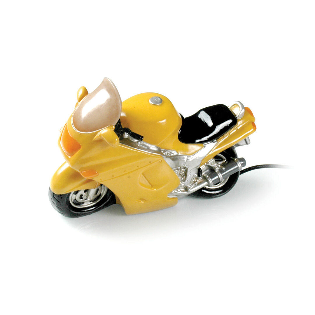 Booster Table Lamp Motorcycle  - Yellow
