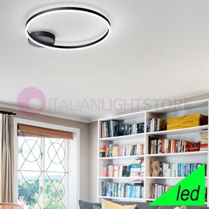 Fabas Luce Giotto Plafoniera Led Cerchio Luminoso D.60 Design Moderno