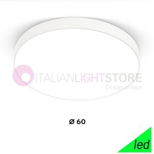 Gea Luce Srl Versus Plafoniera Moderna Bianca A Led D.60