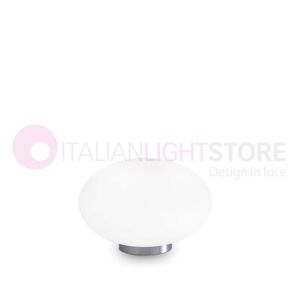 Ideal Lux Candy  Lampada Da Tavolo In Vetro Soffiato Bianco