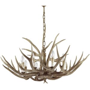 Ideal Lux Chalet  Lampadario 8 Luci Stile Rustico Montanaro