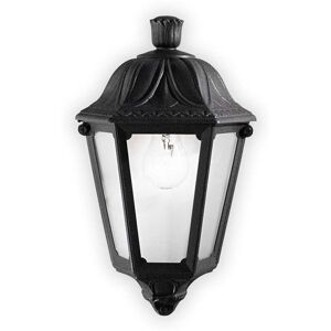 Ideal Lux Dafne  Lanterna A Parete Nera Classica Per Esterni Ip55