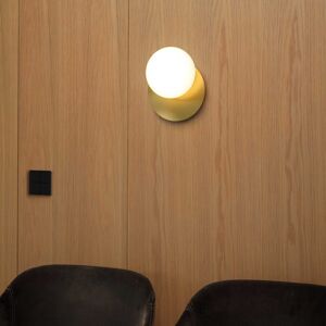 Ideal Lux Ninfea  Applique Led Vetro E Base Ottone