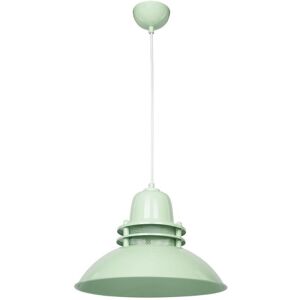 Toscohome Lampada a sospensione stile industriale color menta - Tibet ASZ0873