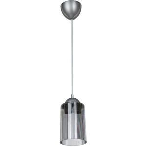 Toscohome Lampada da soffitto con paralume cilindrico in plastica fumÃ¨ - Optical ASZ1027