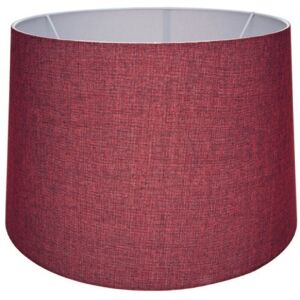 Toscohome Paralume in tessuto colore rosso - Deco MDL3011