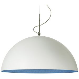 In-es.artdesign Lampada a sospensione Mezza Luna 2 - Bianco / Blu