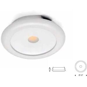 Athena illuminazione faretto pegaso 1x2,6w 140ma 120° bianco ww Orione