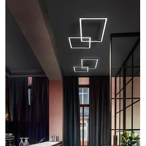 Perenz CROSS: Plafoniera LED moderna dal design minimal, 3 temperature luce