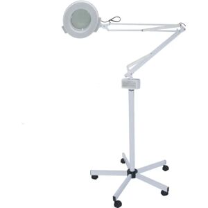 Polironeshop Lampada LED con lente ingrandimento a 5 diottrie + stativo