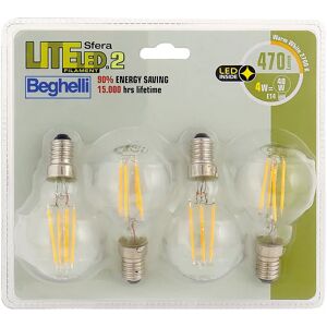 Beghelli Sfera Liteled.2 BLISTER pack 4x