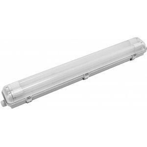 LEDDIRETTO Plafoniera IP66 per 2 tubi LED 60cm - (Unilaterale) - Serie Professional