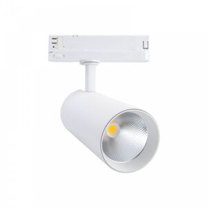 LEDDIRETTO Faro LED 42W per Binario Trifase, 38° + 60° Bianco, PHILIPX Xitanium CRI92