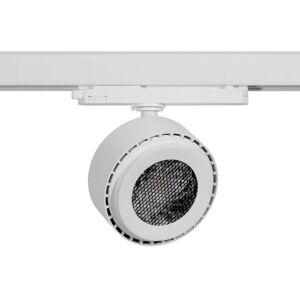 LEDDIRETTO Faro LED 34W per Binario Trifase Regolabile 15°-60° Bianco Philips Driver CCT CRI97 UGR11