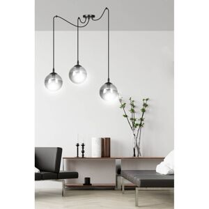 EMIBIG lighting Lampadario a sospensione GIGI 3 BLACK GRAFIT