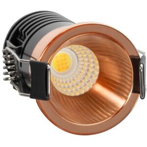 LEDDIRETTO Faretto LED Incasso 5W Foro Ø35mm, 3CCT - CRI92 Oro Rosa UGR11