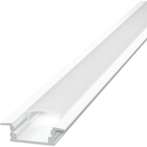 LEDDIRETTO Profilo da Incasso BIANCO 1m e 2m (per striscia LED)