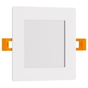 LEDDIRETTO Pannello LED Quadrato 8W, 800lm, no Flickering, Foro Ø110x110mm, OSRAM LED