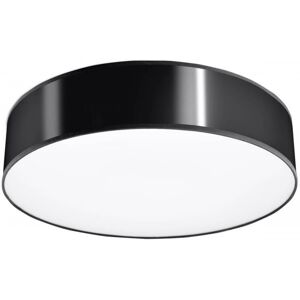 SOLLUX Plafoniera ARENA 45 Black da soffitto