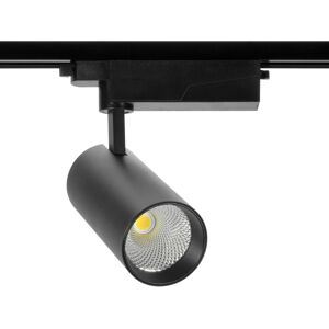 LEDDIRETTO Faro LED 40W Dimmerabile Triac, Binario Monofase 38°/60° Nero, CCT, CRI92