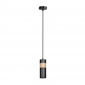 EMIBIG lighting Lampadario a sospensione AKARI 1 BLACK