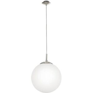 Eglo RONDO LAMPADA A SOSPENSIONE SFERA GRANDE DN. 30 CM. BIANCO 85263