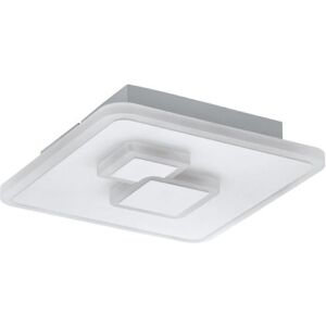 Eglo CADEGAL PLAFONIERA QUADRATA A LED 4000K CORNICE BIANCA 20X20X5 CM. 33941