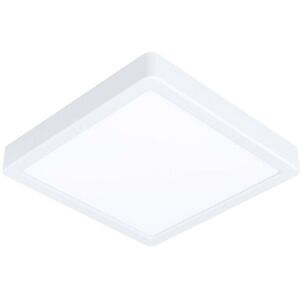 Eglo FUEVA 5 PLAFONIERA LED QUADRATA IN METALLO BIANCO 21X21 CM. 17W 3000K 2000LM 99237