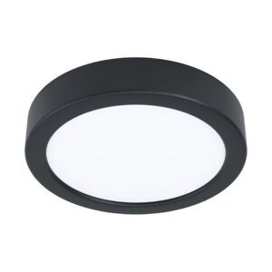 Eglo FUEVA 5 PLAFONIERA LED IN METALLO NERO 11W DN. 160 MM. 3000K 1350LM 99222