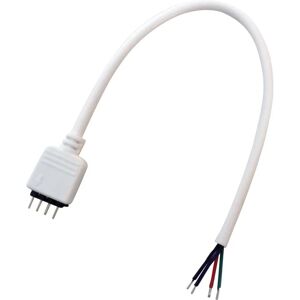 Leroy Merlin Connettore cavo 4 pin, bianco,