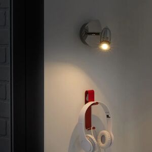 Inspire Faretto decorativo senza fonte luminosa 1 luci Bomber cromo in acciaio GU10 10W