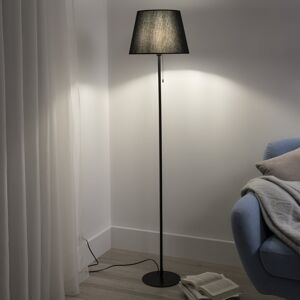 Inspire Lampada da terra Junon nero,  H 153.0 cm, E27