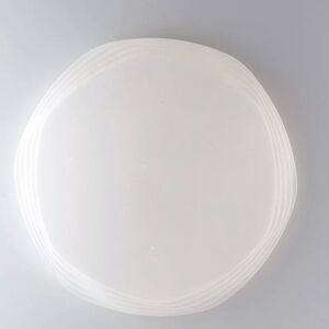 LUCE AMBIENTE DESIGN Plafoniera LED moderno Psyche, bianco Ø 50 cm, luce CCT