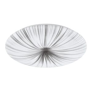 EGLO Plafoniera LED moderno Nieves, bianco Ø 51 cm, luce calda, 3700 LM