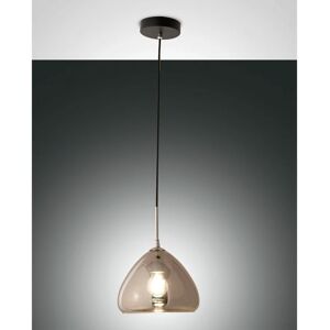 LA MIA LUCE Lampadario Glamour Glow cromo in vetro,