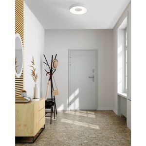 MANTRA Plafoniera LED moderno Coin, bianco Ø 38 cm, luce CCT dimmerabile, 2500 LM